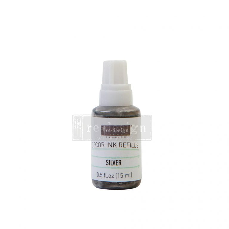 Stempeltinte | Redesign Decor Ink Refills - Silber