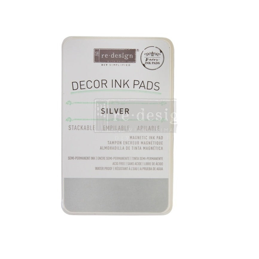 Stempeltintenkissen | Redesign Decor Ink Pad - Silber