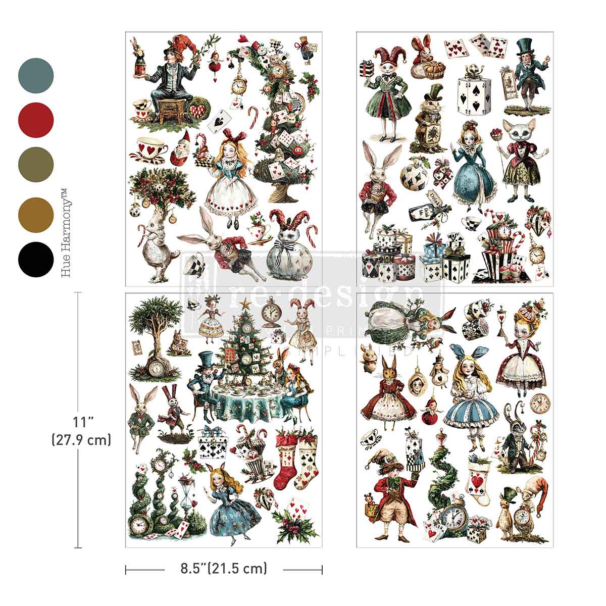 Transferfolien | Redesign Transfer - Whimsical Holiday Dreams