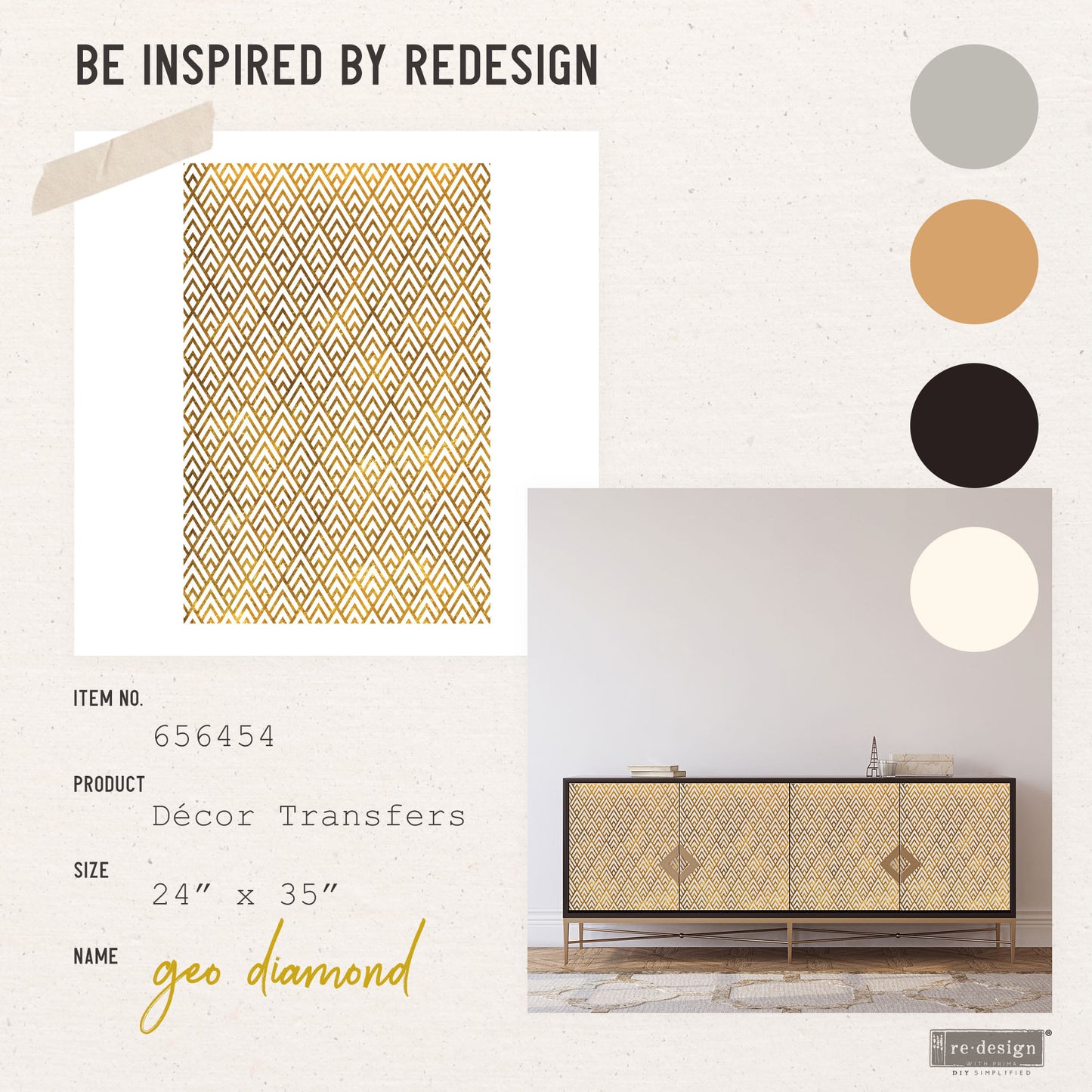 Transferfolien | Redesign Transfer - Geo Diamond