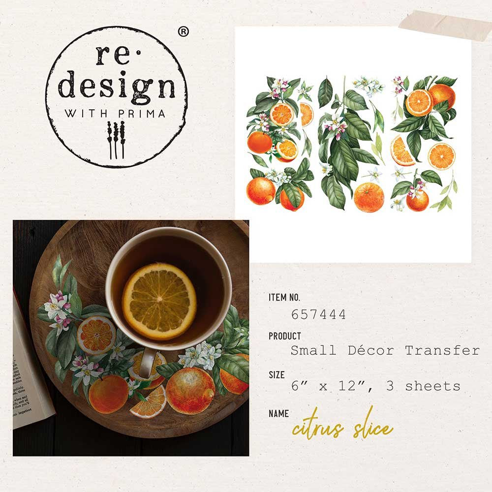 Transferfolien | Redesign Transfer - Citrus Slice