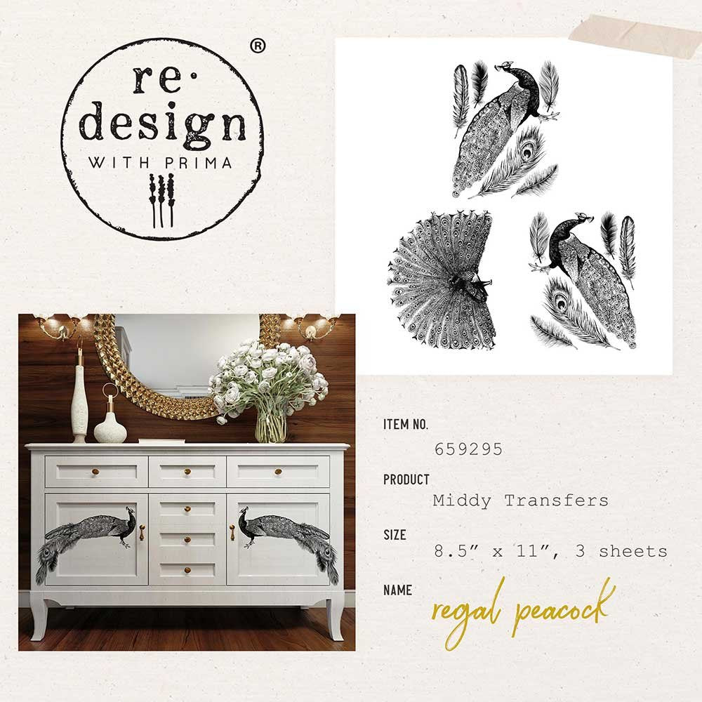 Transferfolien | Redesign Transfer - Regal Peacock