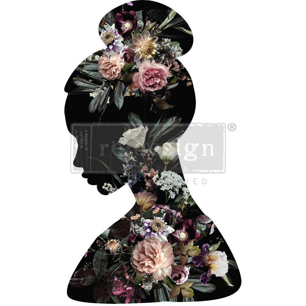 Transferfolien | Redesign Transfer - Floral Silhouette