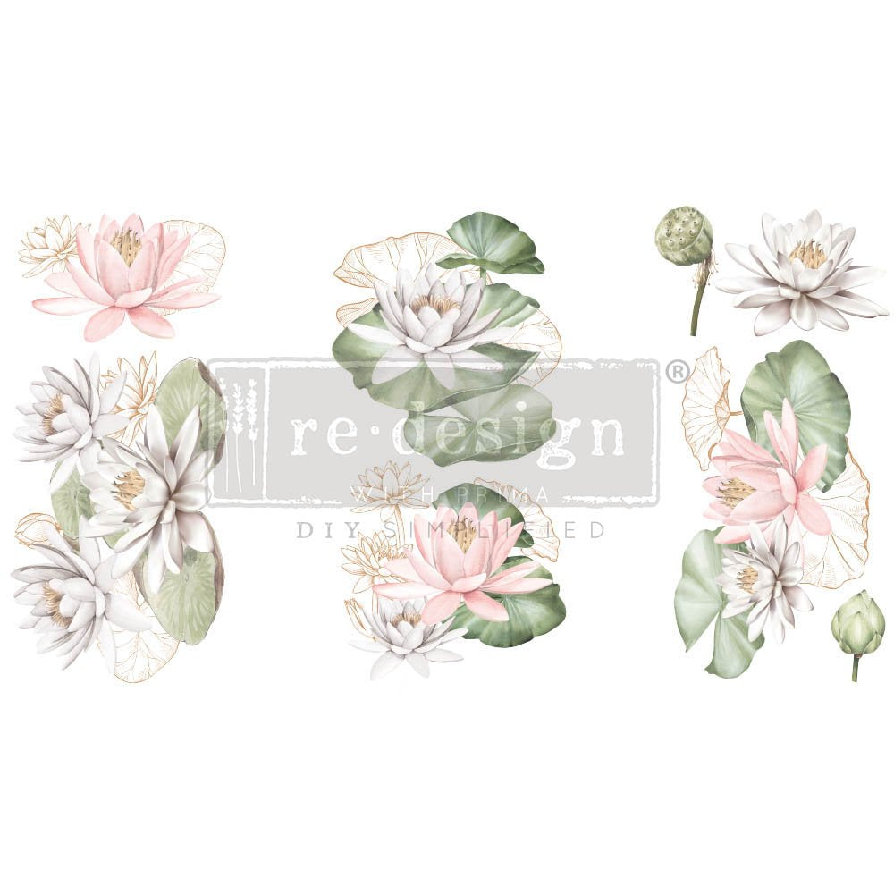 Transferfolien | Redesign Transfer - Water Lilies