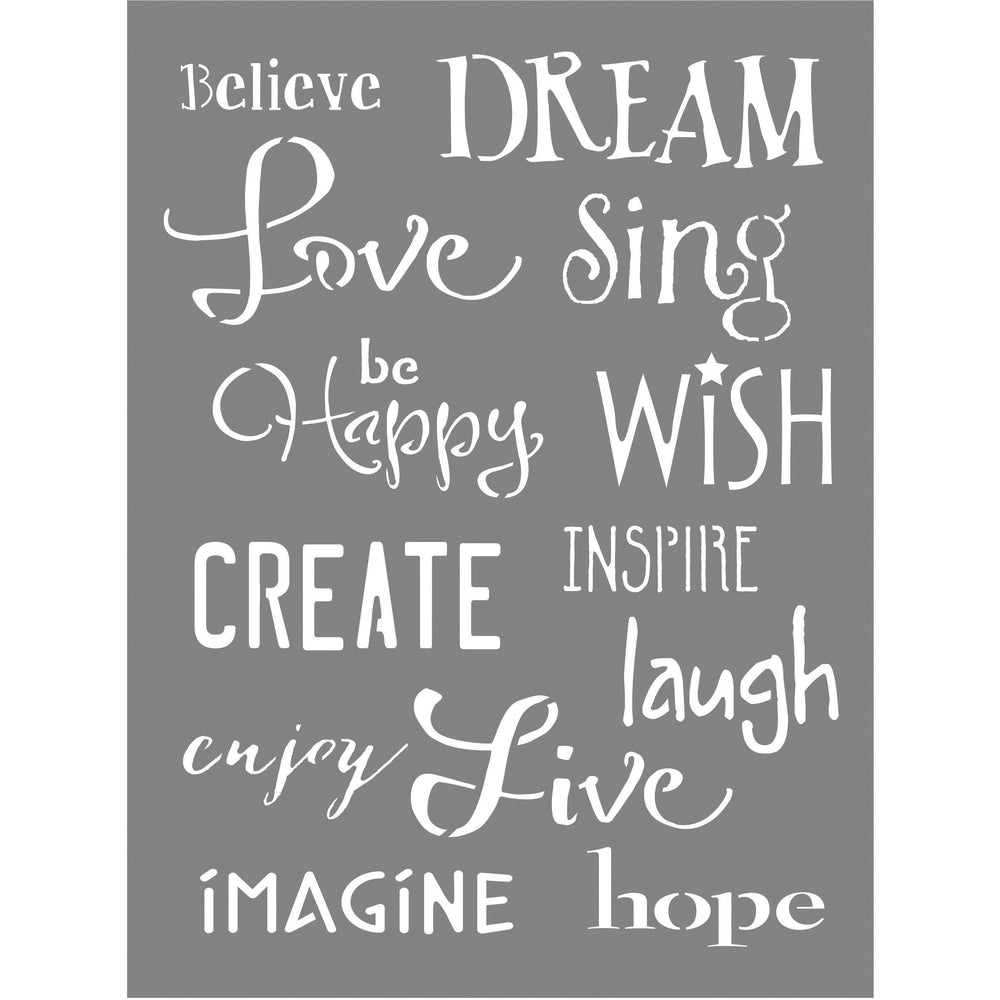 Schablonen | Rayher - Inspirationen Schrift