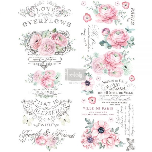Transferfolien | Redesign Transfer - Overflowing Love