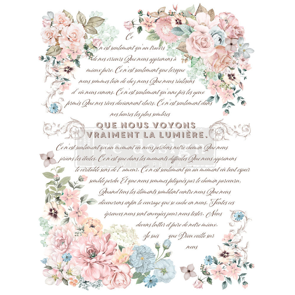 Transferfolien | Redesign Transfer - Pure Light Floral