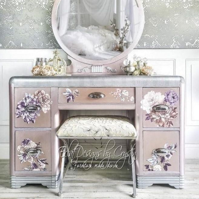 Transferfolien | Redesign Transfer - Burgundy Rose Garden