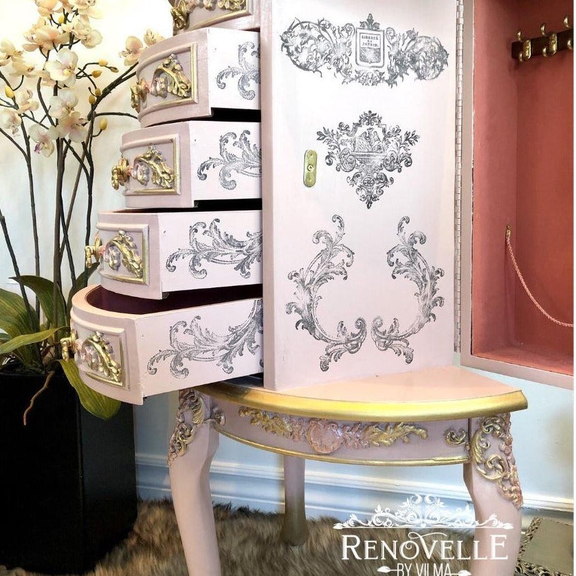 RANKENWERK | Stempel | Redesign Decor Clear - Chateau De Maisons Dekoidee Schuckkästchen