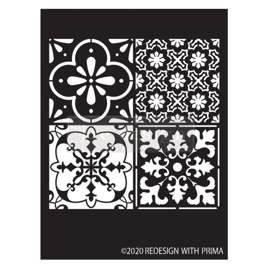 Schablonen | Redesign Stencil - Coastal Tile