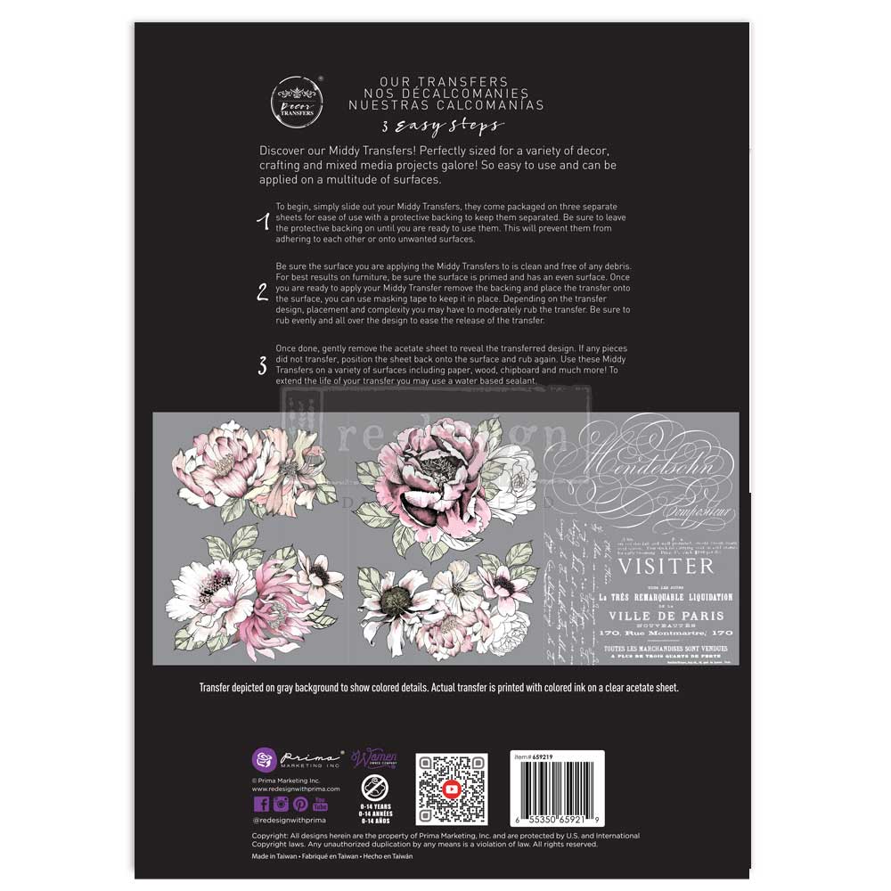 Transferfolien | Redesign Transfer - Desert Rose