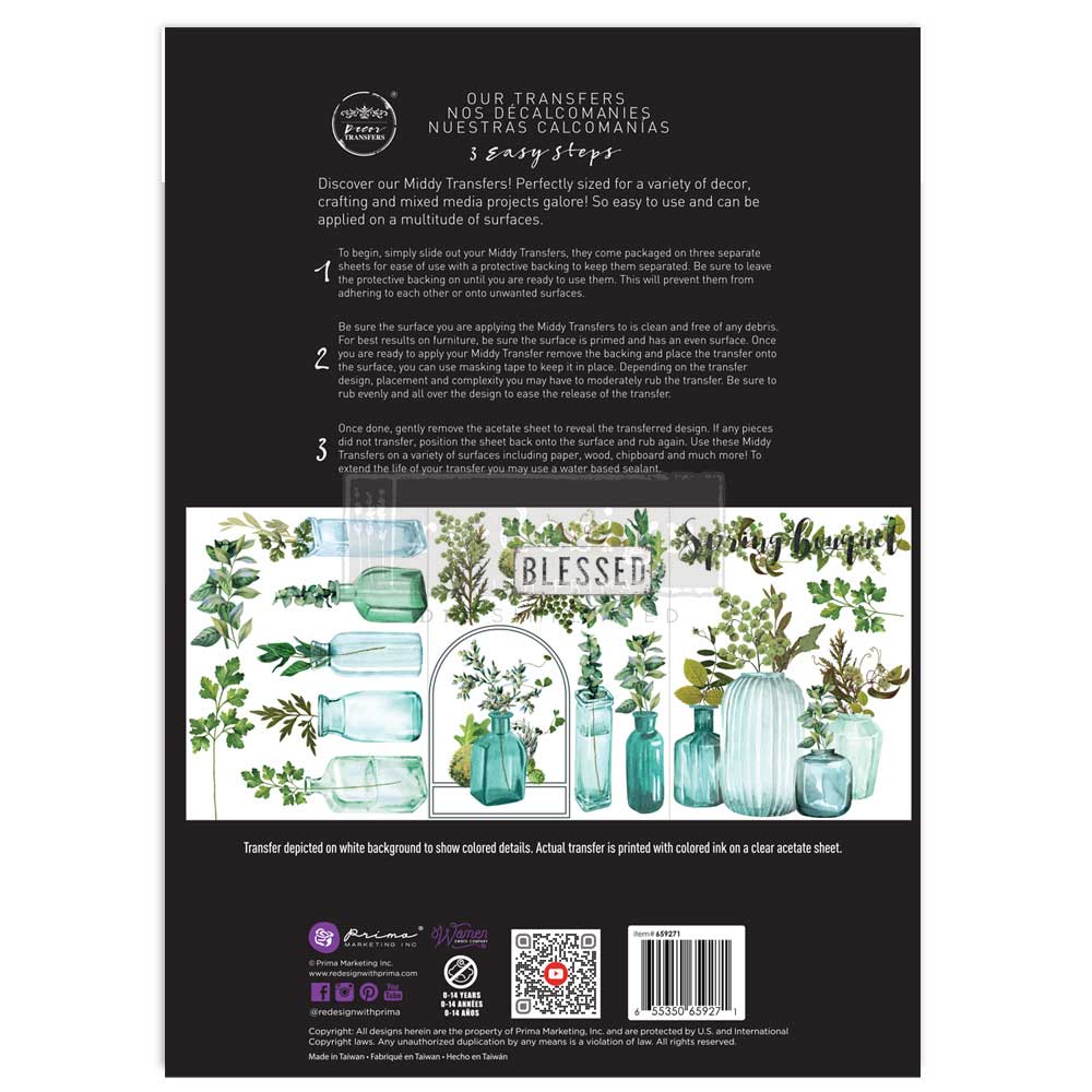 Transferfolien | Redesign Transfer - Vintage Greenhouse