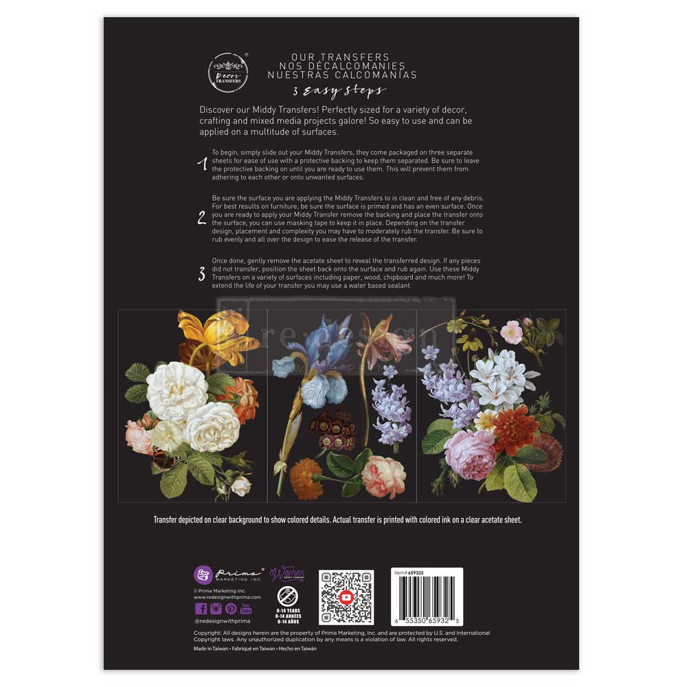 Transferfolien | Redesign Transfer - Blossomed Beauties