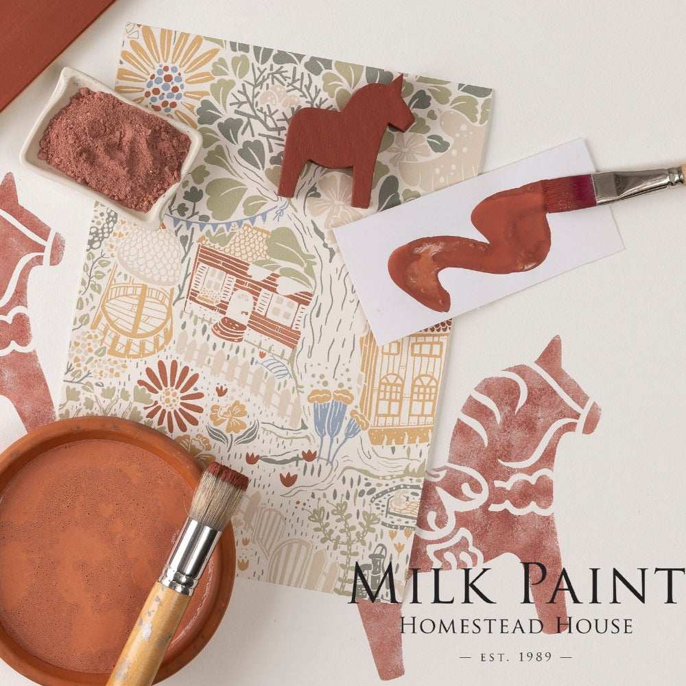 Milchfarbe | HH Milk Paint - Dala Red