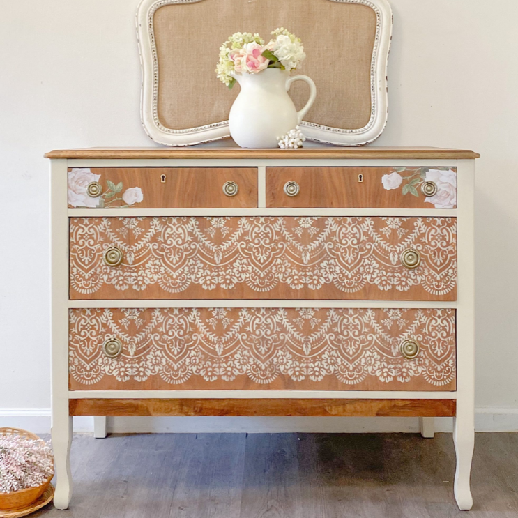 Schablonen | Redesign Stencil - Elegant Lace