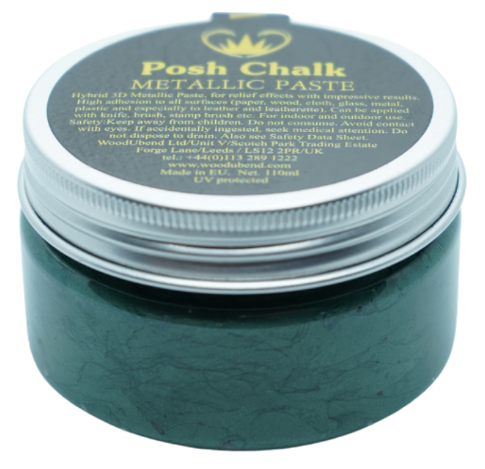Effektpaste | Posh Chalk Metallic - Dark Green