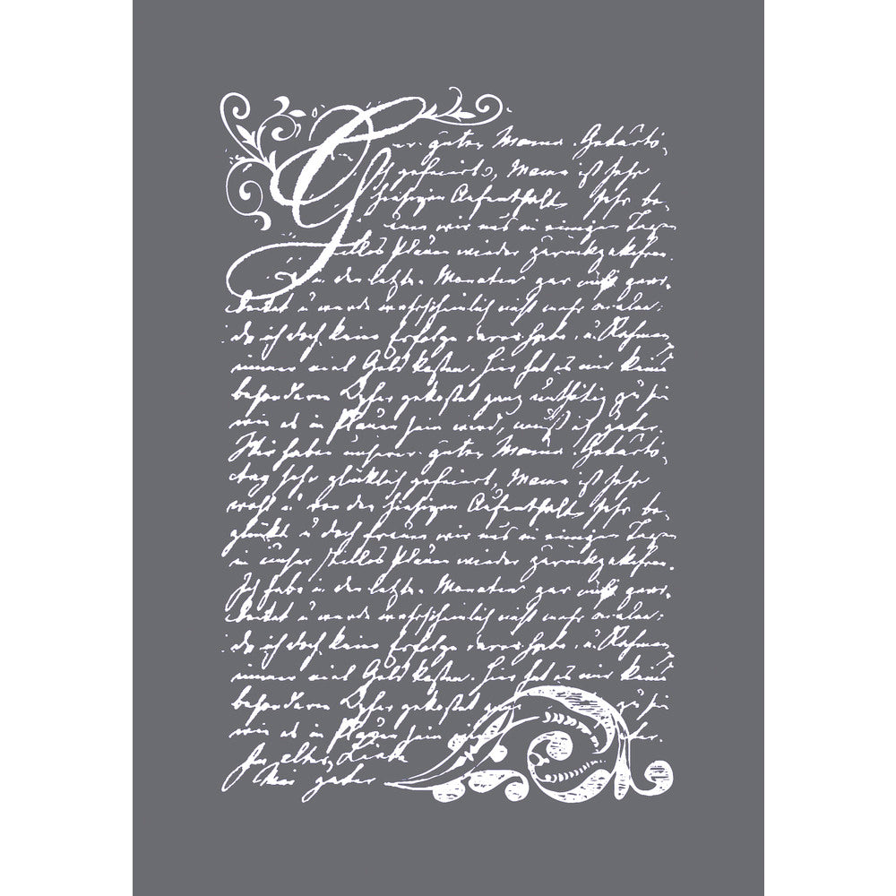 Schablonen | Rayher - Poesie Schrift A5