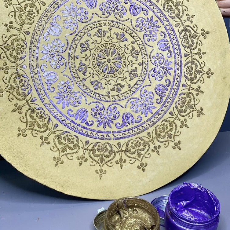 Effektpaste | Posh Chalk Metallic - Yellow Canary Cadmium