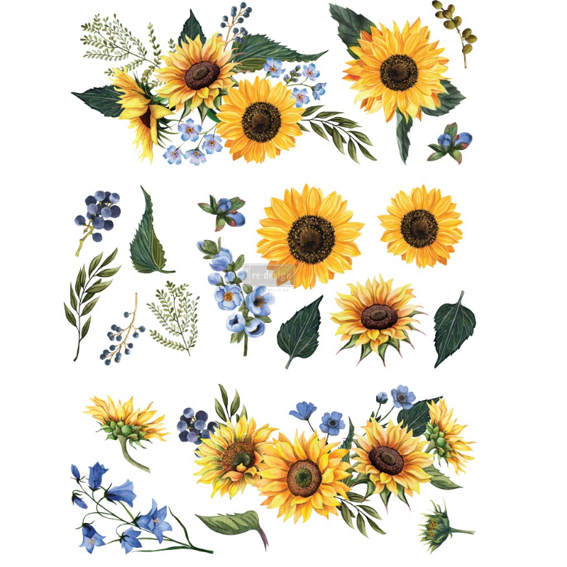 Transferfolien | Redesign Transfer - Sunflower Fields
