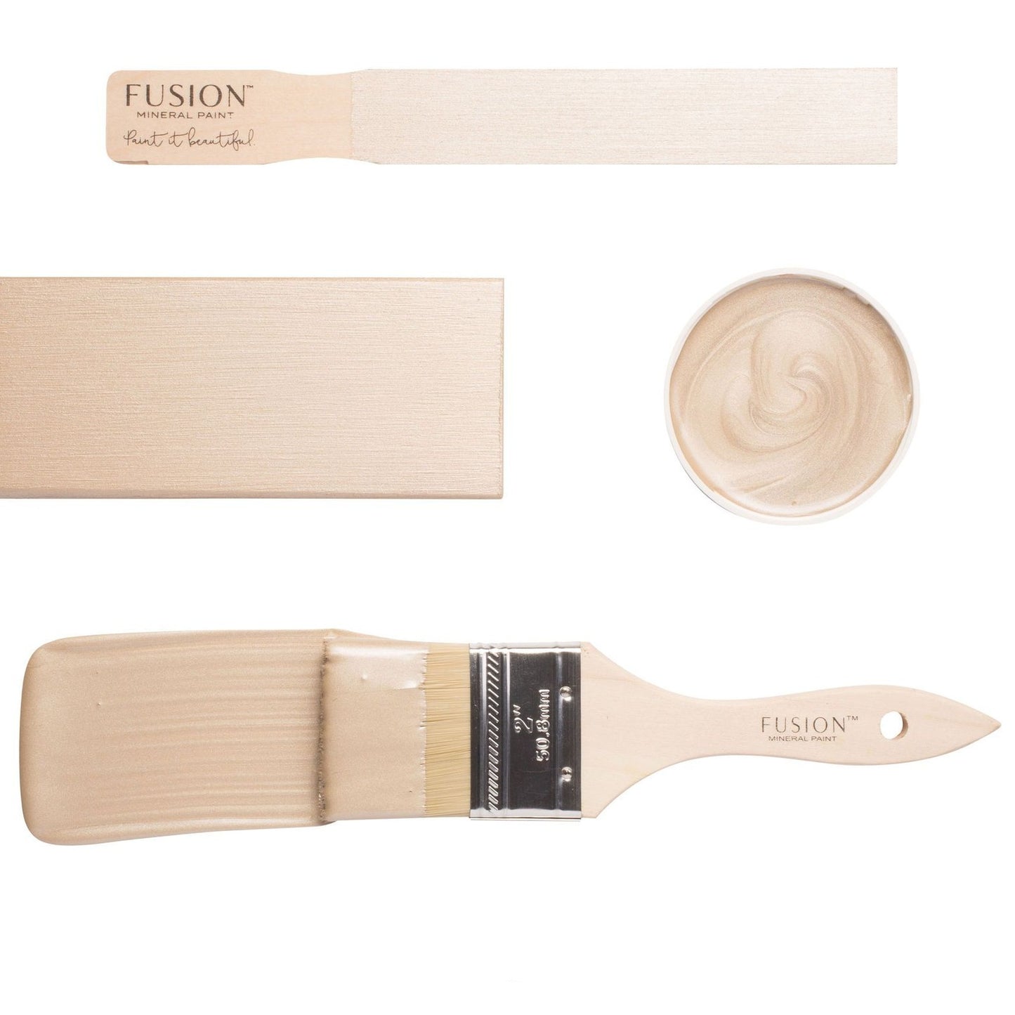 Acrylfarbe | Fusion Mineral Paint - Metallic - Champagne Gold