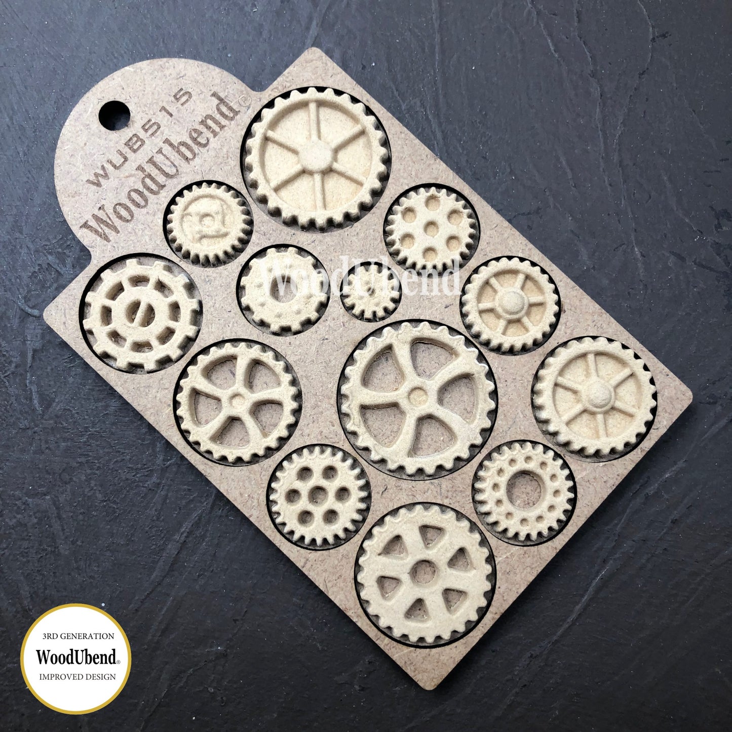 Hochkant Dekore | WoodUbend Pack of Cogs WUB0515