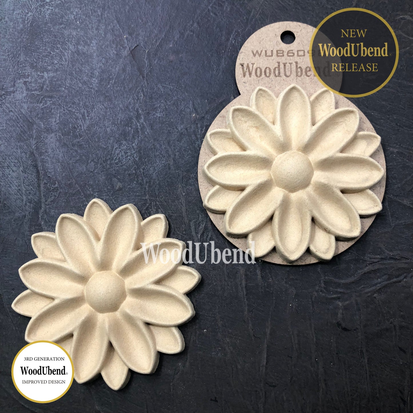 Runde Dekore | WoodUbend Centerpiece WUB6098