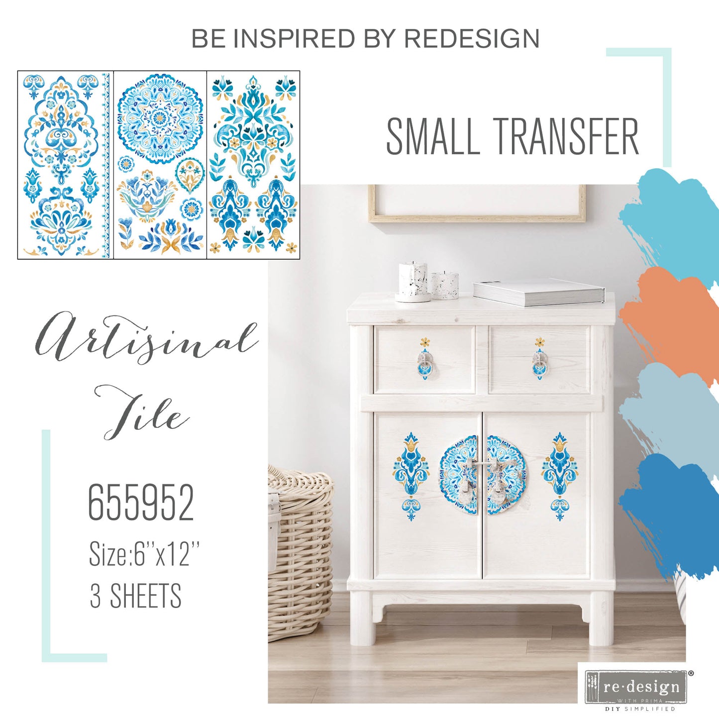 Transferfolien | Redesign Transfer - Artisinal Tile