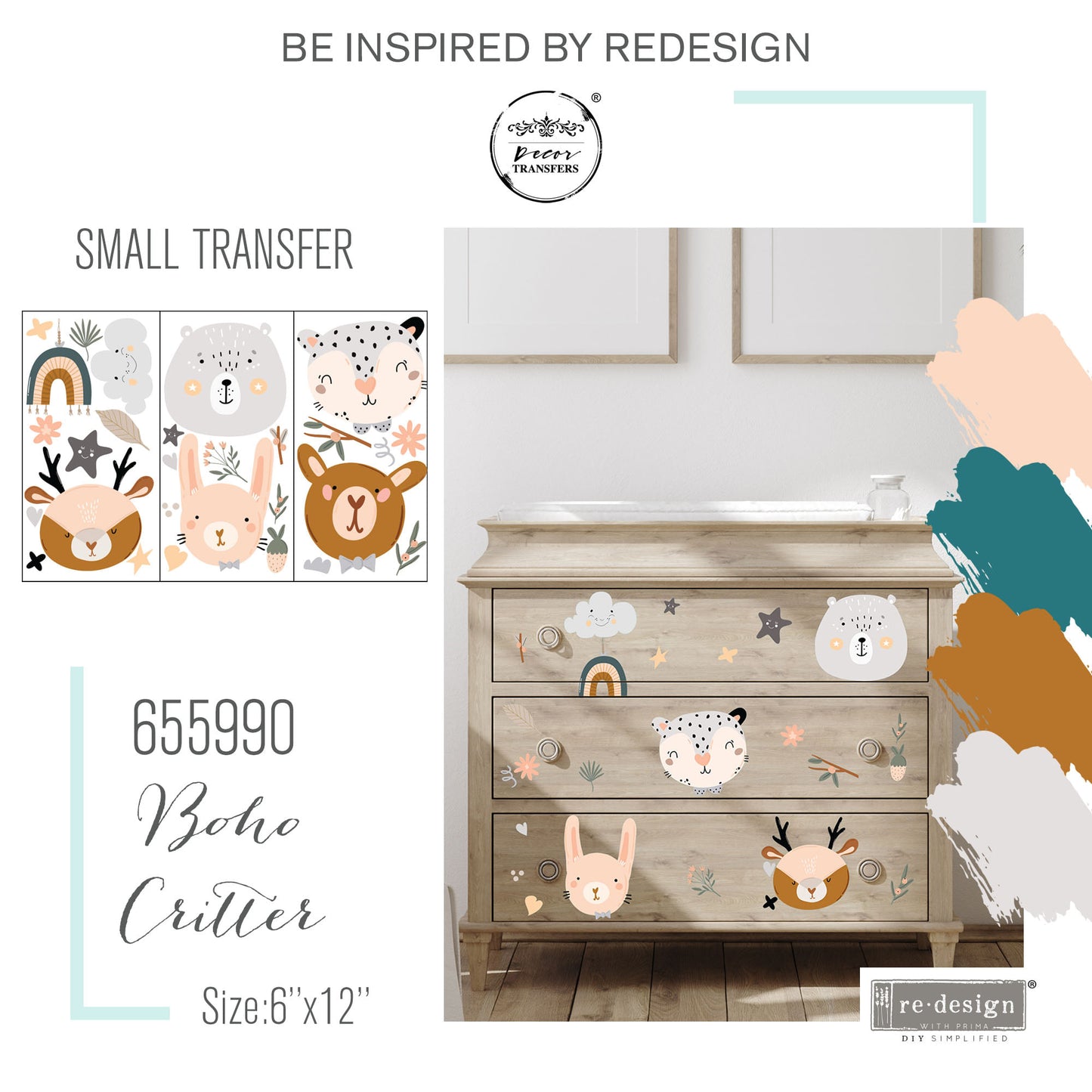 Transferfolien | Redesign Transfer - Boho Critter