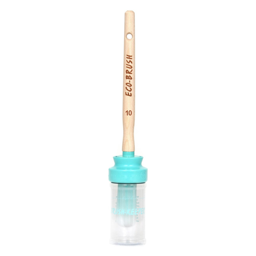Pinsel - mit Behälter | Brushkeeper inkl. Deluxe Ecobrush