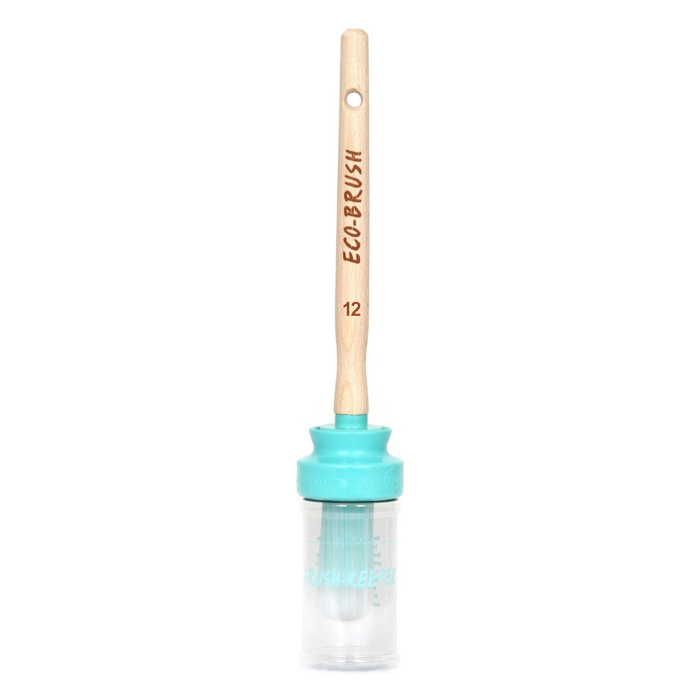 Pinsel - mit Behälter | Brushkeeper inkl. Deluxe Ecobrush