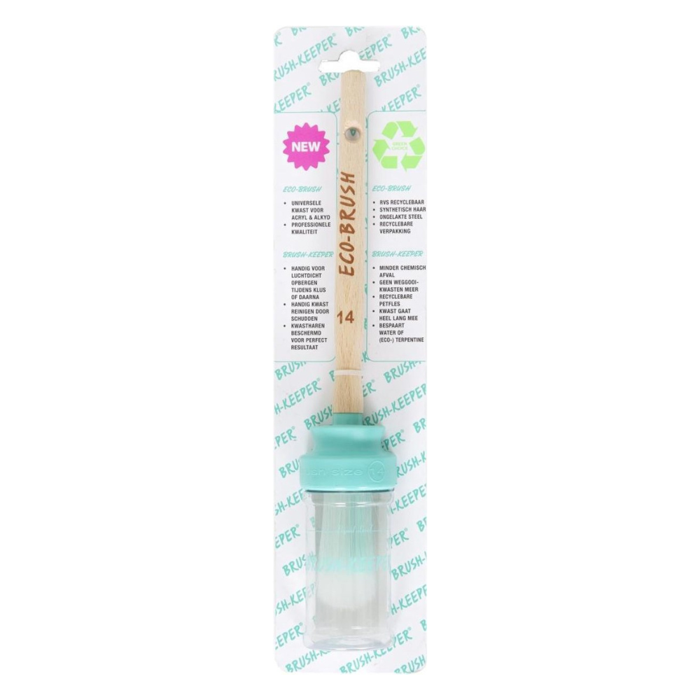 Pinsel - mit Behälter | Brushkeeper inkl. Deluxe Ecobrush