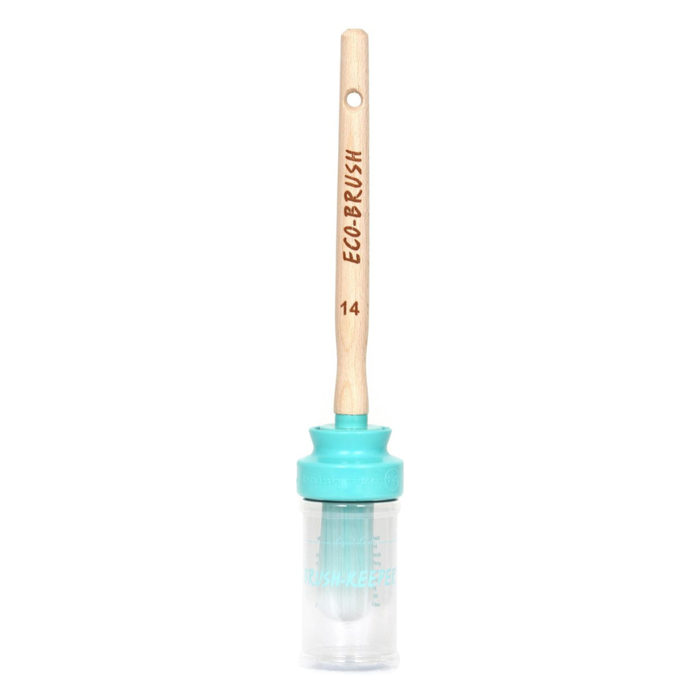 Pinsel - mit Behälter | Brushkeeper inkl. Deluxe Ecobrush