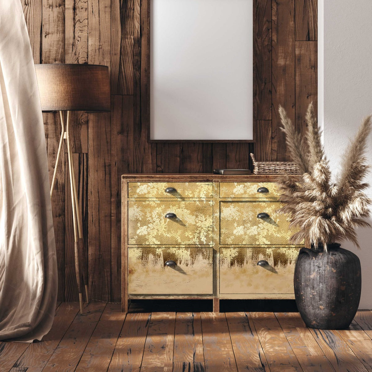 Decoupage Papier | Redesign - Gilded Lace - DIN A1