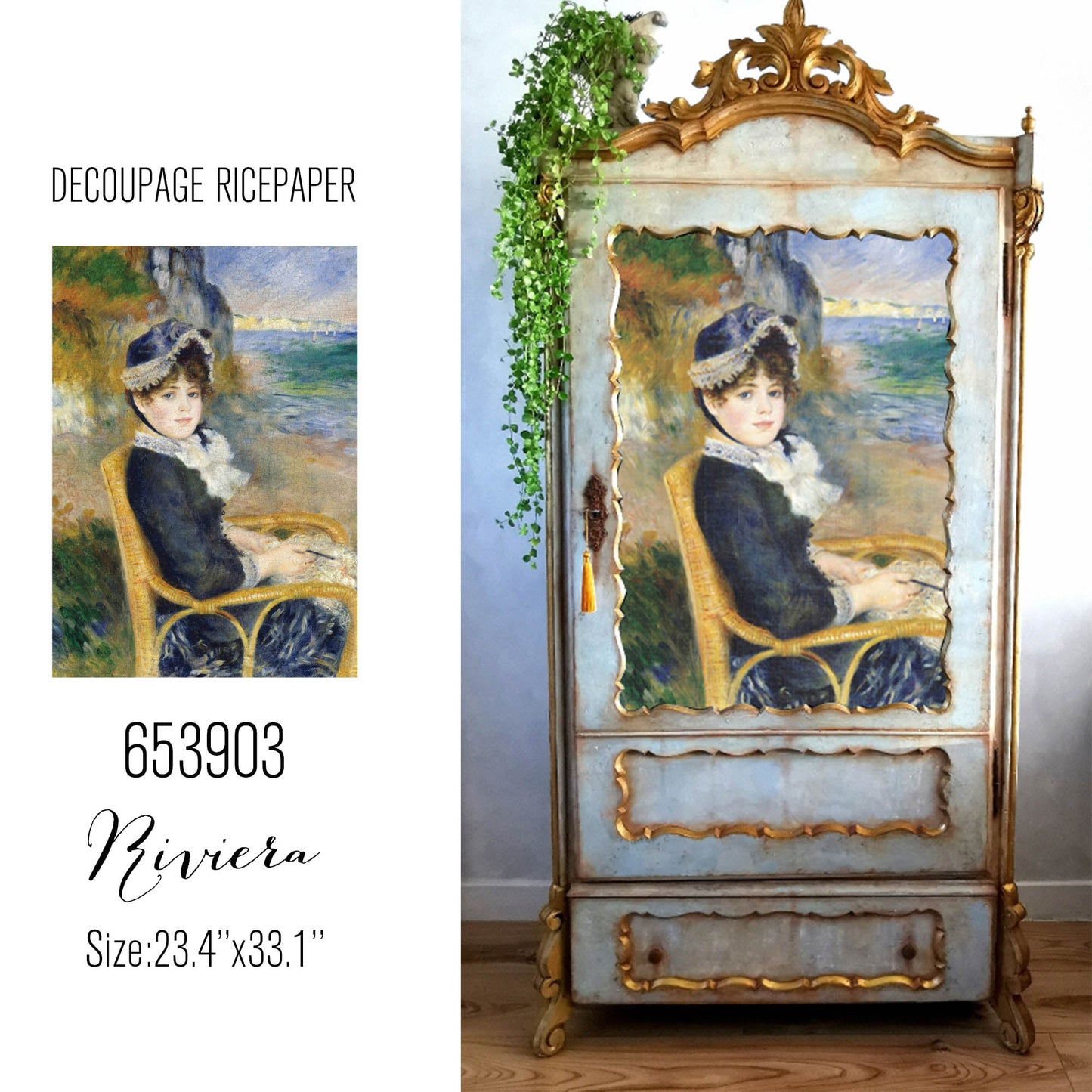 Decoupage Papier | Redesign - Riviera - DIN A1