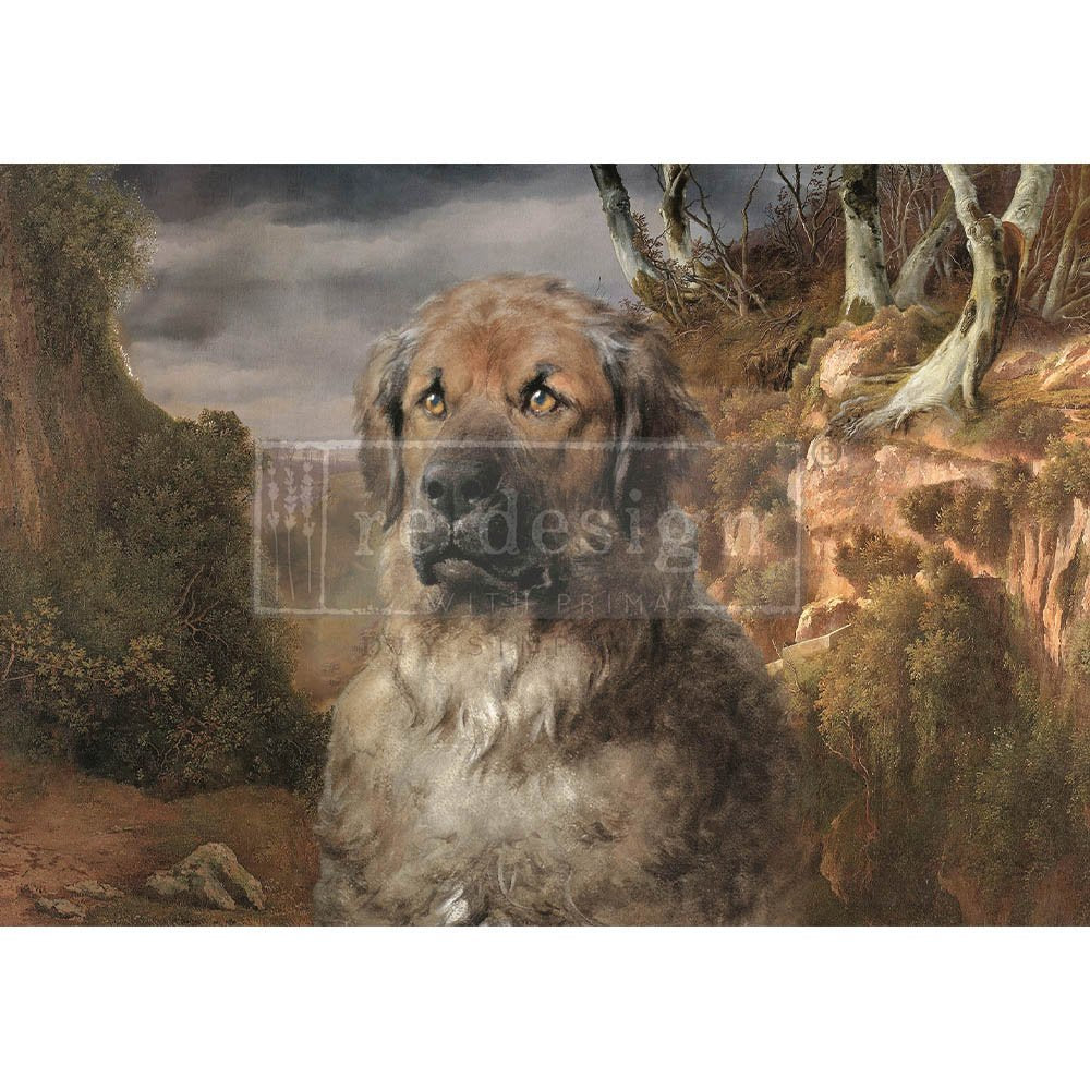 Decoupage Papier | Redesign - Loyal Friend - DIN A1
