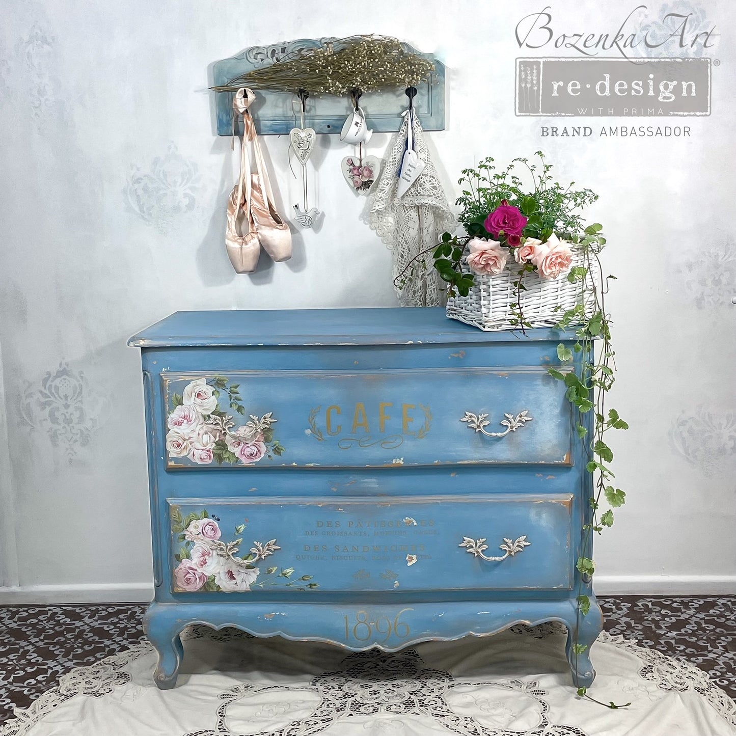 Transferfolien | Redesign Transfer - Delicate Roses