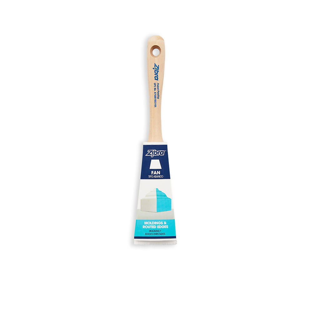 Pinsel - für Leisten & Rahmen | Zibra - Fan Paintbrush