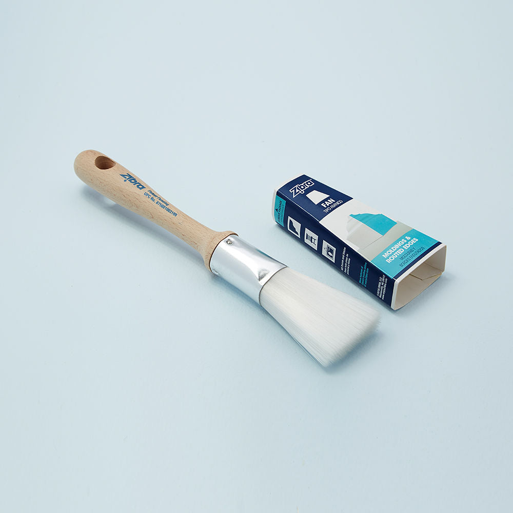 Pinsel - für Leisten & Rahmen | Zibra - Fan Paintbrush