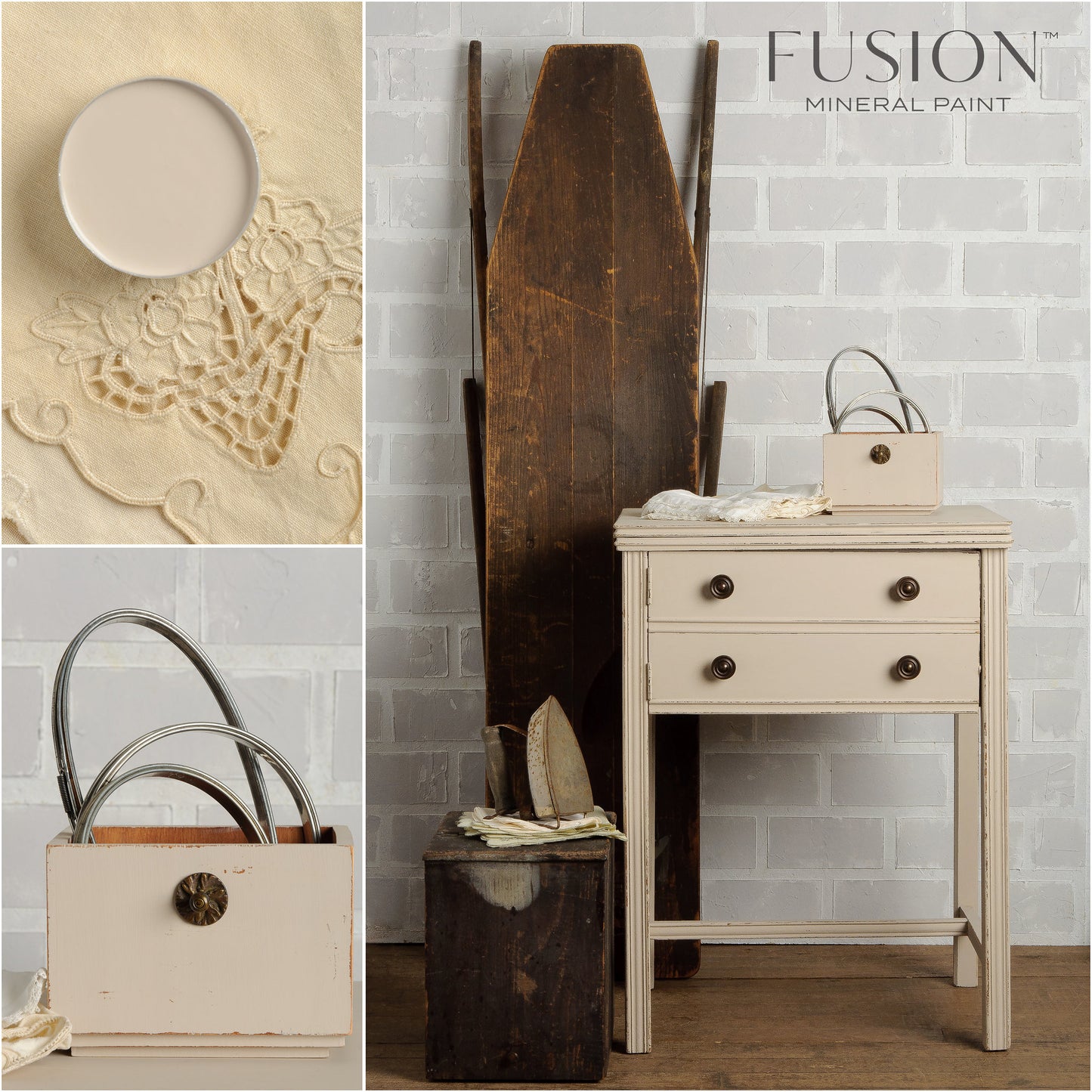 Acrylfarbe | Fusion Mineral Paint - Cathedral Taupe