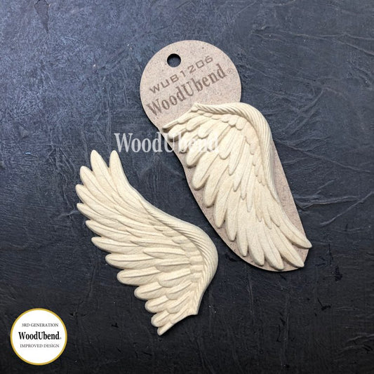 Längliche Dekore | WoodUbend Flügel WUB1206