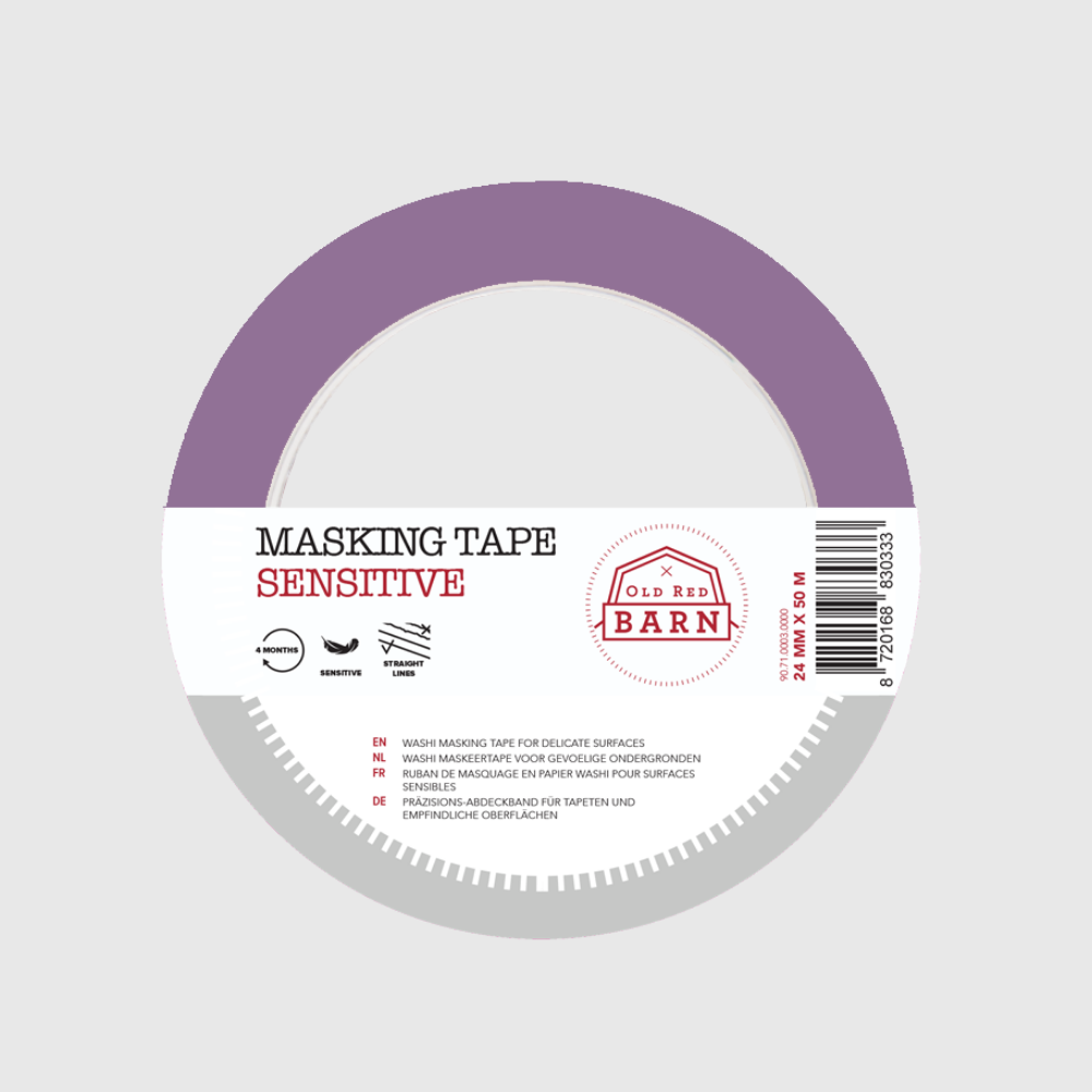 Klebeband - Sensitive | Old Red Barn Masking Tape