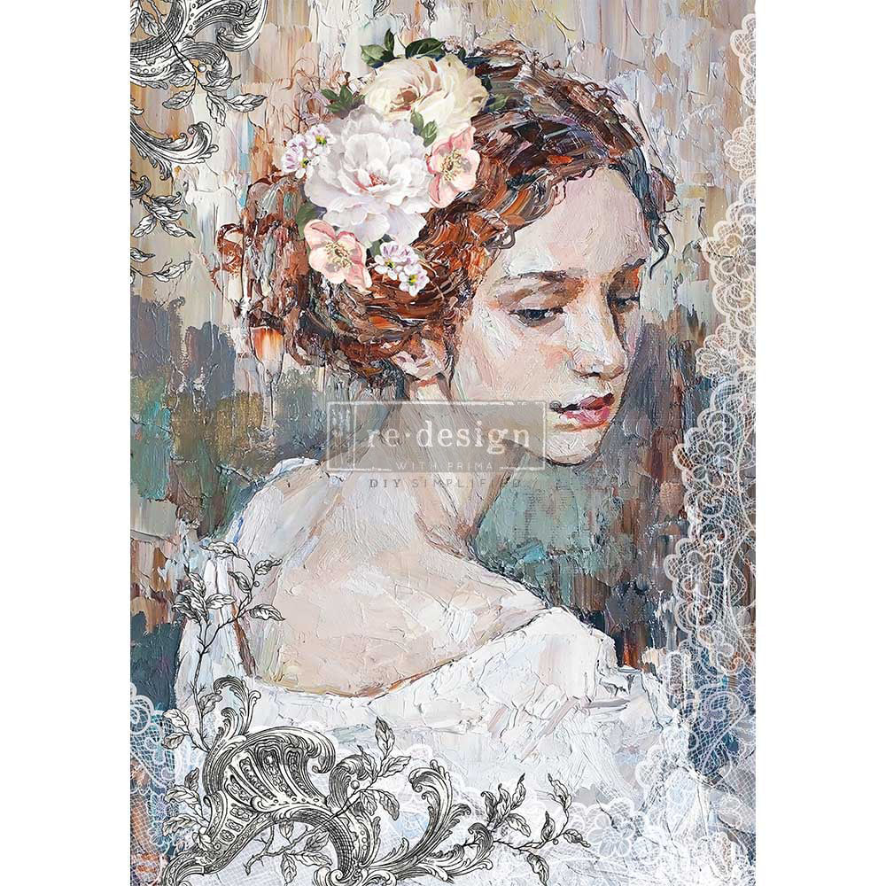 Decoupage Papier | Redesign - Peaceful Ponder - DIN A1