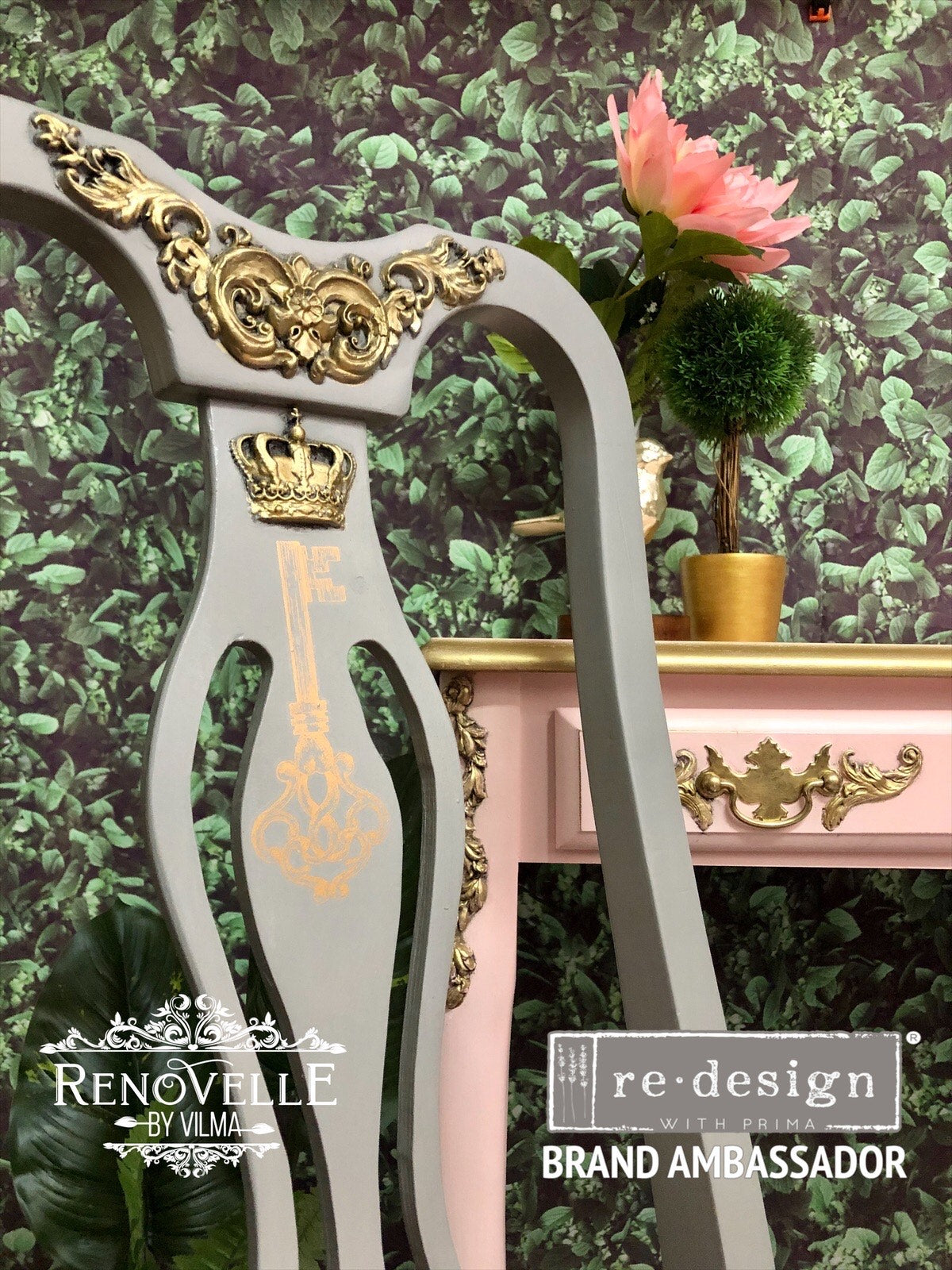 Silikonformen | Redesign - Decor Mould - Baroque Swirls