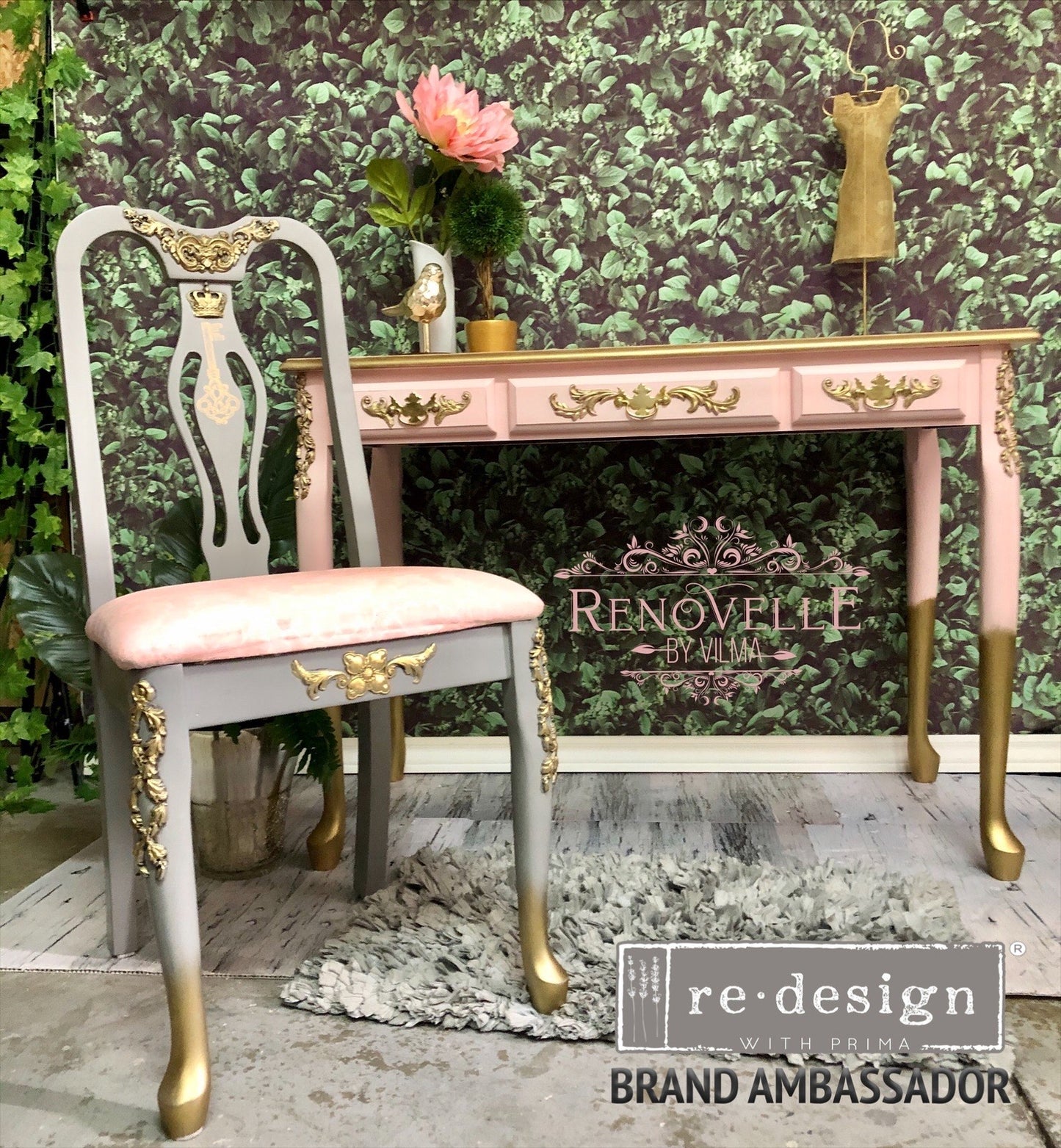 Silikonformen | Redesign - Decor Mould - Baroque Swirls