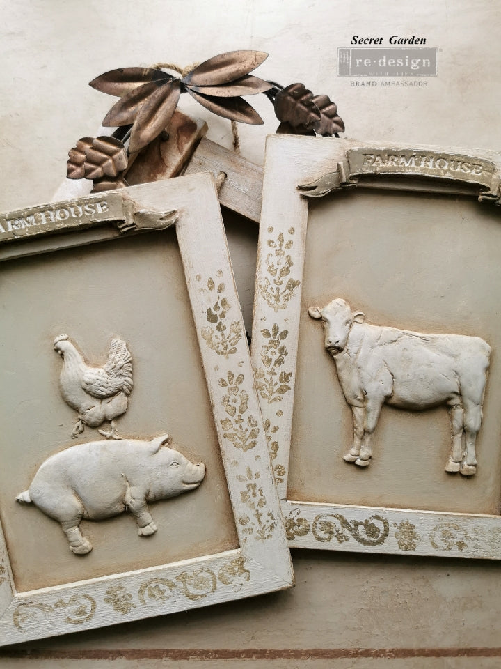 Silikonformen | Redesign - Decor Mould - Farm Animals