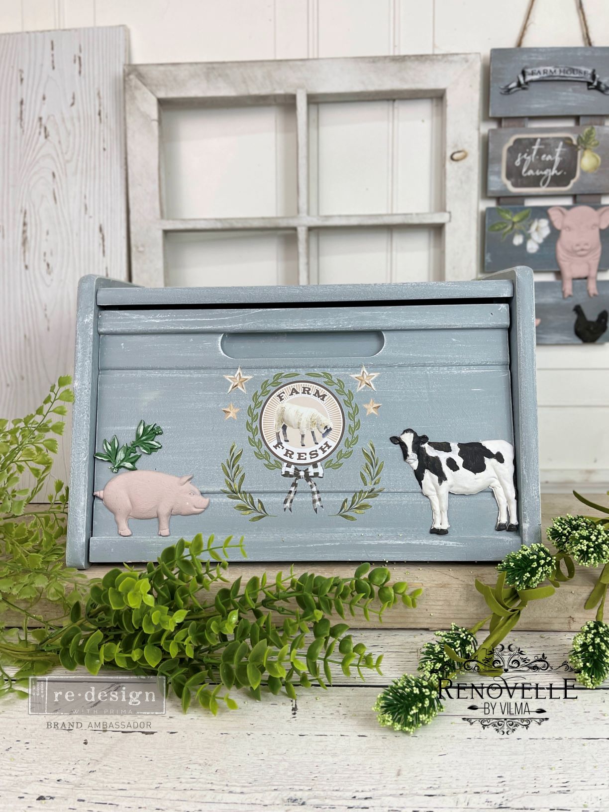 Silikonformen | Redesign - Decor Mould - Farm Animals