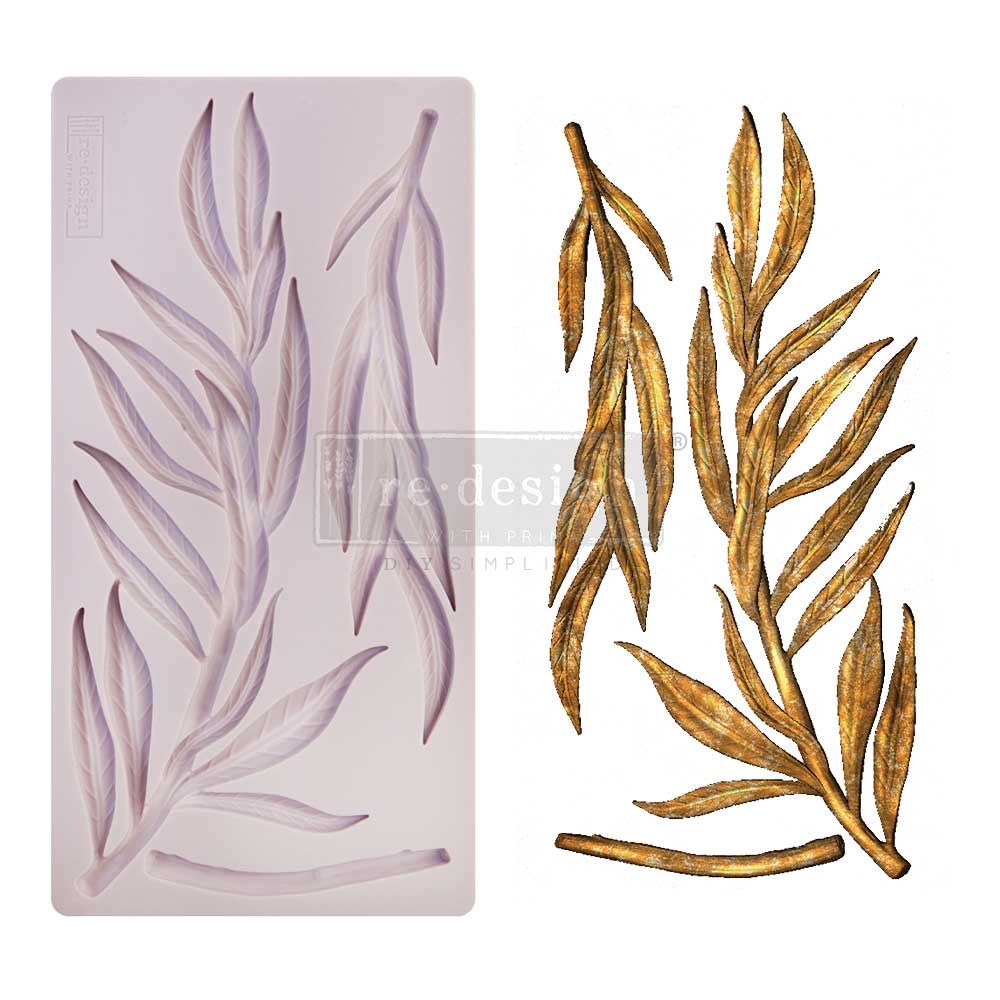 Silikonformen | Redesign - Decor Mould - Simple Greenery
