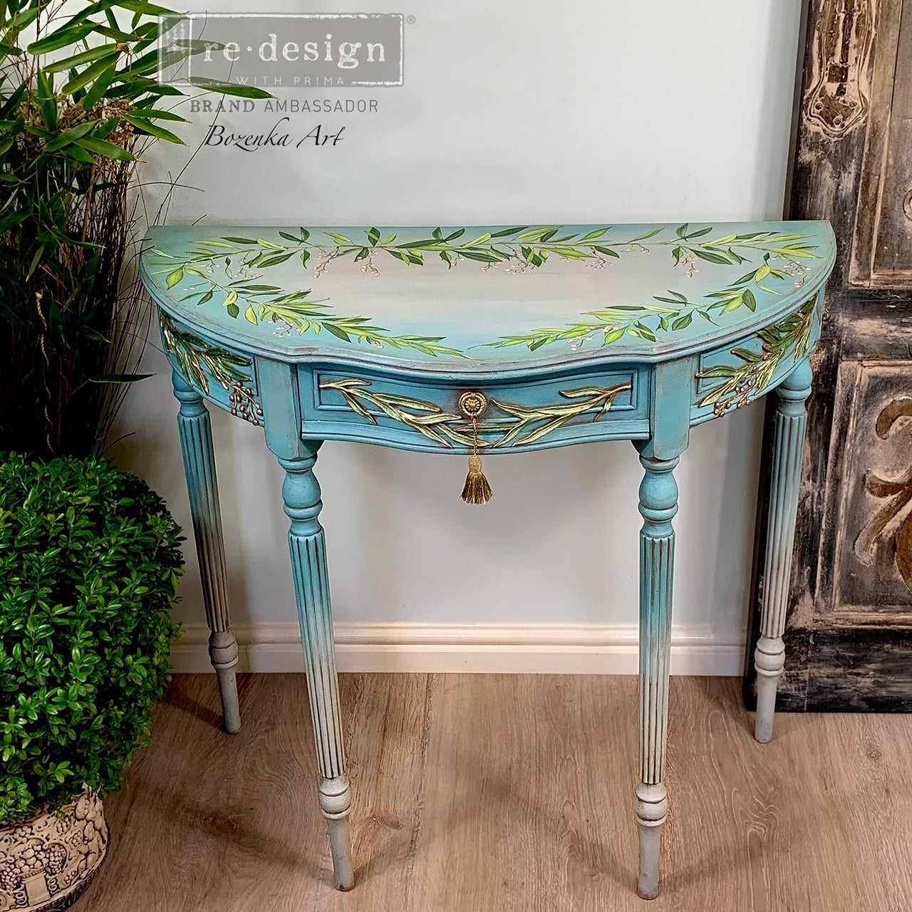 Silikonformen | Redesign - Decor Mould - Simple Greenery