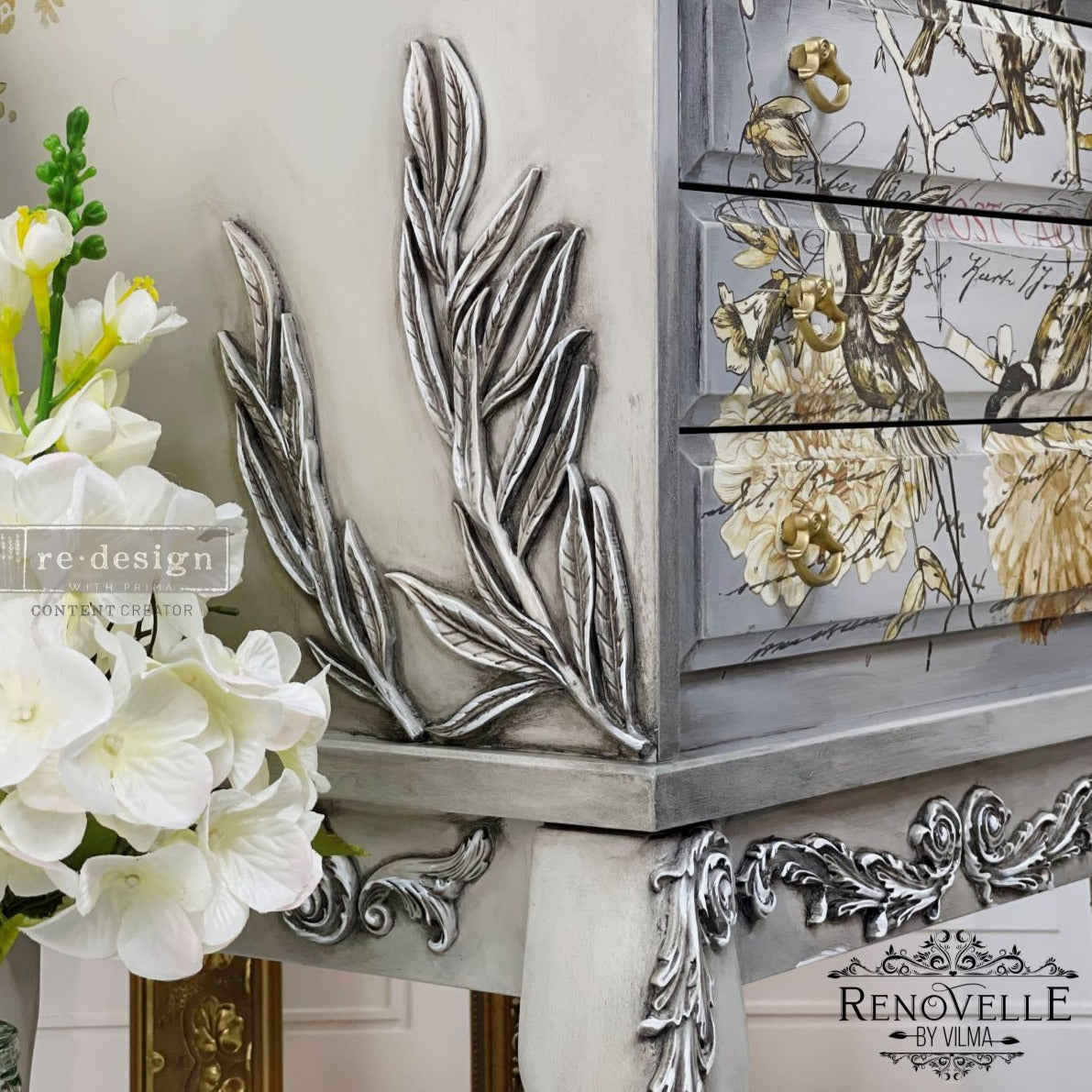 Silikonformen | Redesign - Decor Mould - Simple Greenery