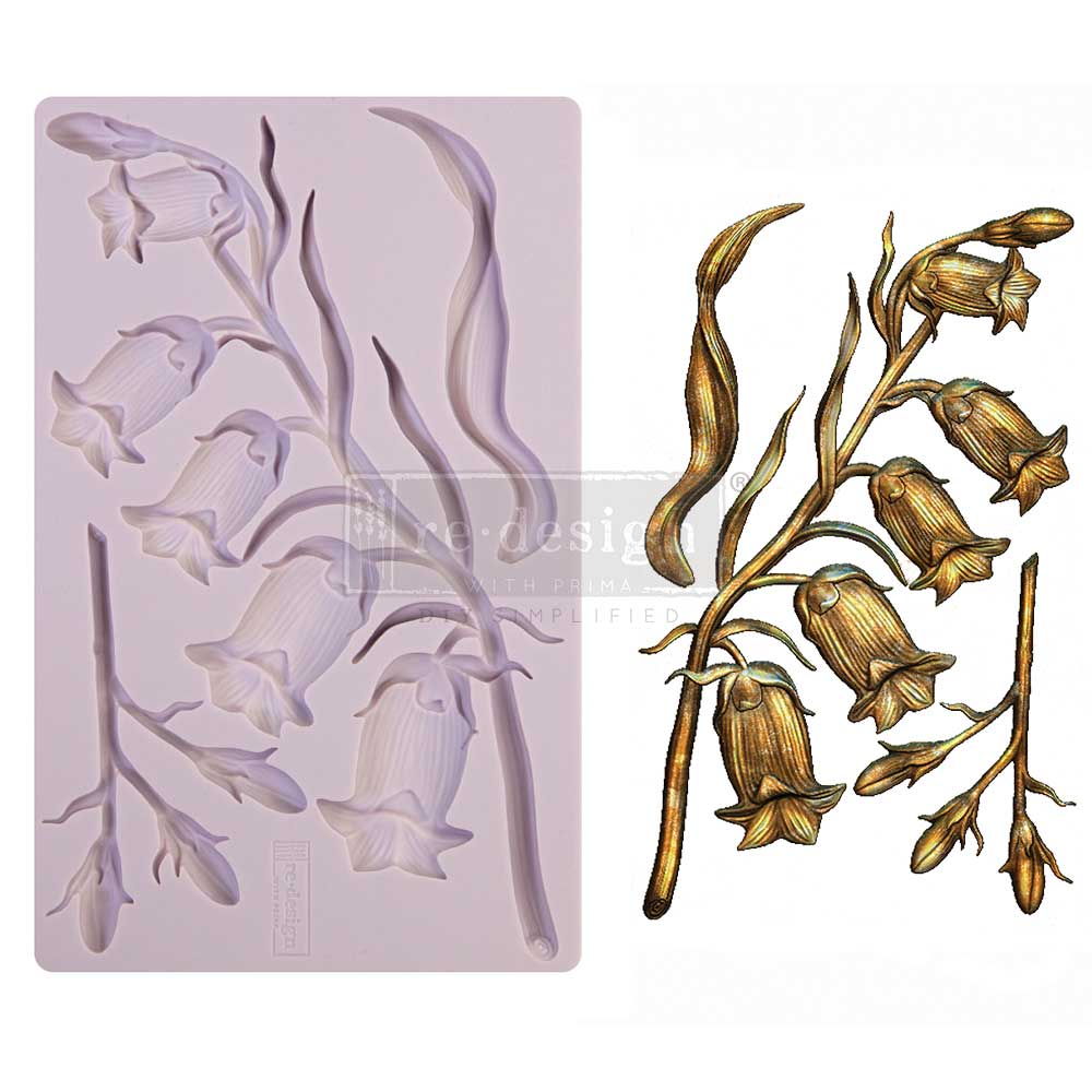 Silikonformen | Redesign - Decor Mould - Sweet Bellflower